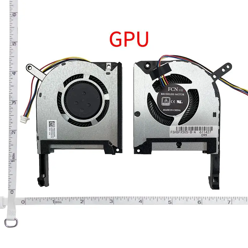 GPU CPU Cooling Fans NEW For ASUS FX95D FX505DD FX86 FX95G FX506 FA706 FX505GD FX505GE FX505GT FX705G FX505D FA506 FA506IV