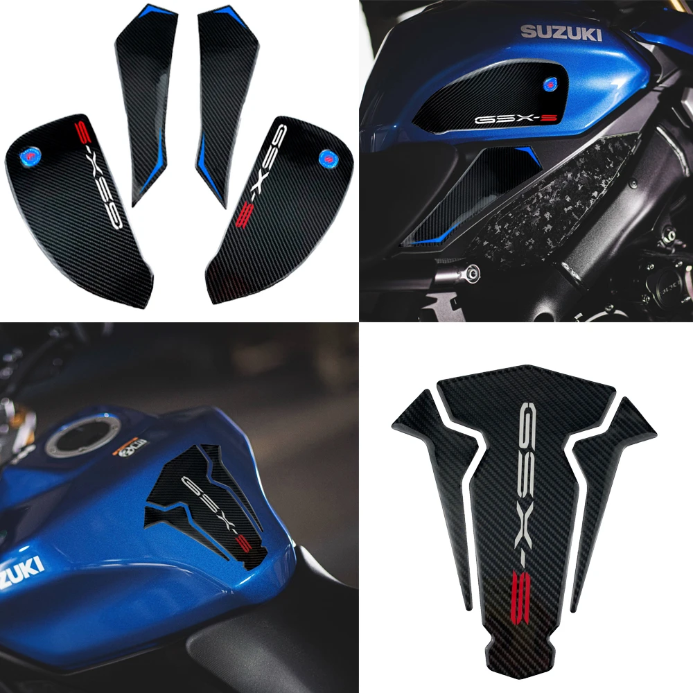 

Для Suzuki GSXS1000 2022 S1000 GSX-S1000 защита топливного бака аксессуары для мотоциклов стикер из углеродного волокна высокое качество