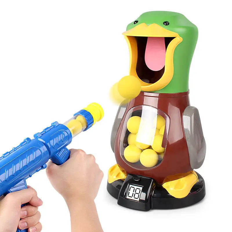 Children'S Shooting Toy Gun Cute Duckling Aerodynamic Soft Bullet Parent Child Outdoor Toy Puzzle Toy Festival Gift 5