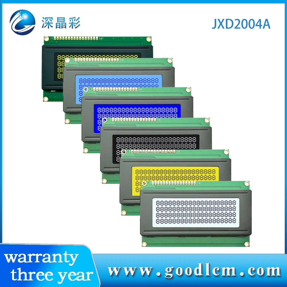 2004 display lcd module 20X04A  lcd display  hd44780 or AIP31066 drive 5v or 3.3v power supply LCD SCREEN DISPLAY