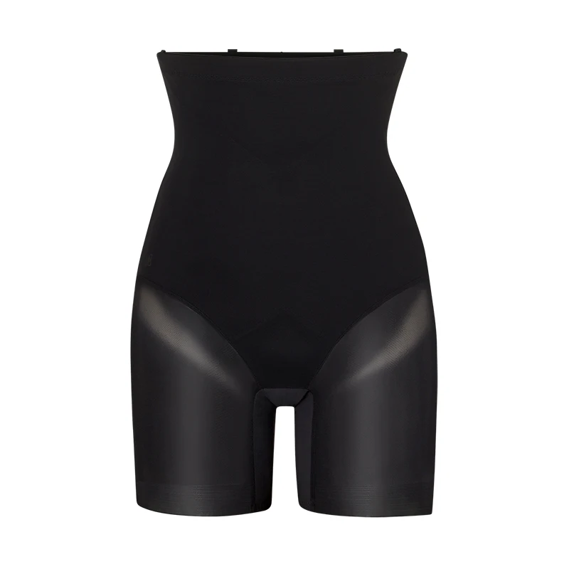 Superpotência curto shapewear lingerie para mulher pura malha bodysuit  calcinha preto sexy roupas curtas calças magras senhora barriga apertada