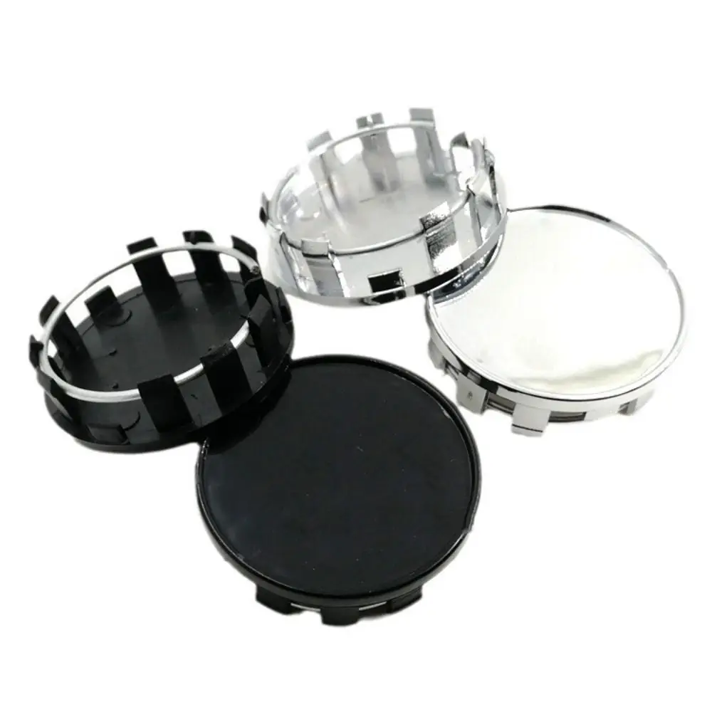 Tapacubos Universal Negro De 68 Mm - Para SUV, Camión O Turismo, Protege El Cubo De La Rueda | Fácil Instalación, Mejora La Apariencia