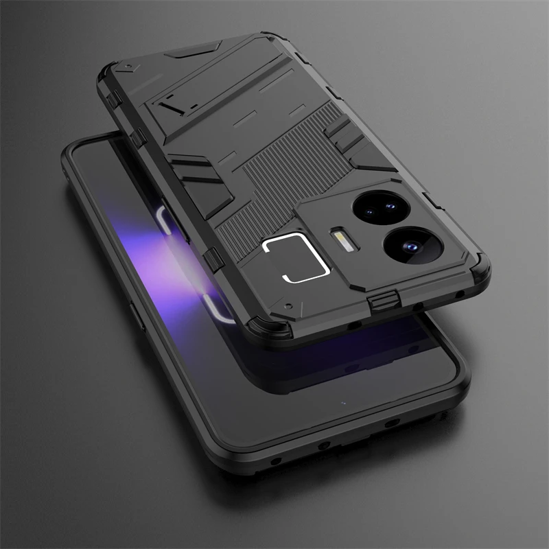 Per Realme Gt 3 Custodia Per Realme Gt 3 Capa Antiurto Paraurti Per Telefono Cavalletto Posteriore Funda Oppo Realme Gt Neo 2 3 5 Gt 2 3 Gt3