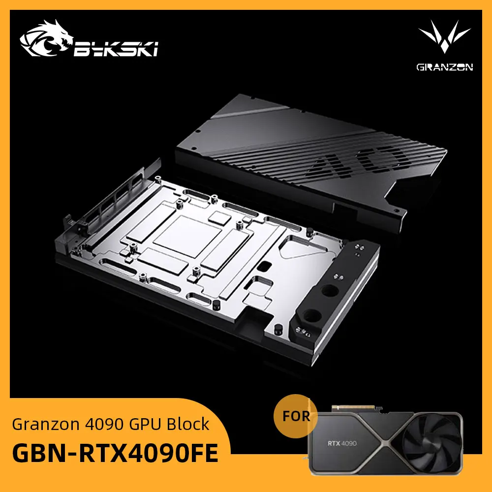 Bykski Granzon Video Cards Cooler GBNRTX4090FE for NVIDIA Geforce RTX