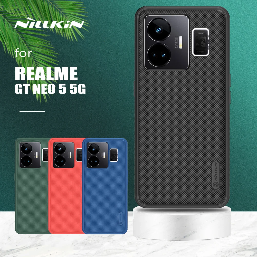 

Модель 2024 для Realme GT Neo 5, искусственная кожа, суперматовый экран, ультратонкая жесткая задняя крышка для ПК, для Realme GT Neo 5, GT3