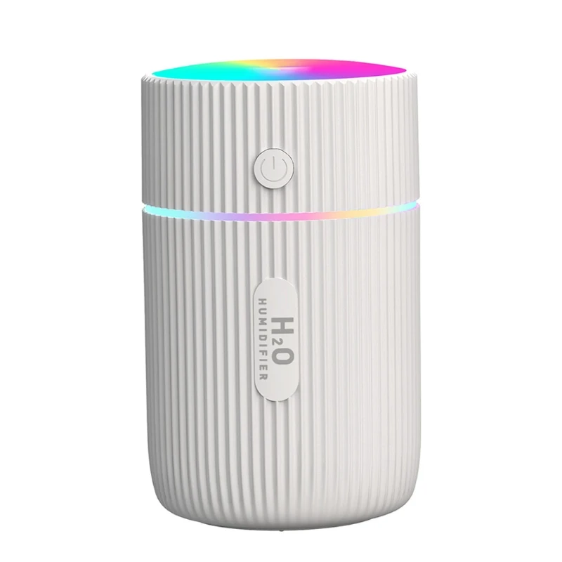 

Portabe 220ml USB Mini Air Humidifier with Colorful LED Light Mist Maker Fogger