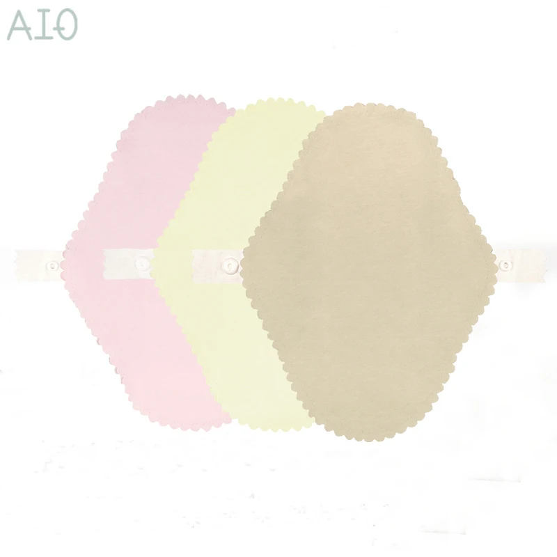 

AIO 2pcs 13*18cm Cloth Cotton Gaskets Pads for Monthly Reusable Menstrual Pads Washable Organic Cotton Sanitary Pads Ultra Pads