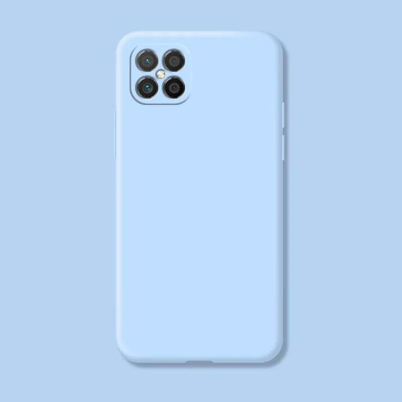 Shockproof TPU Liquid Silicone Protective Phone Back Cover -