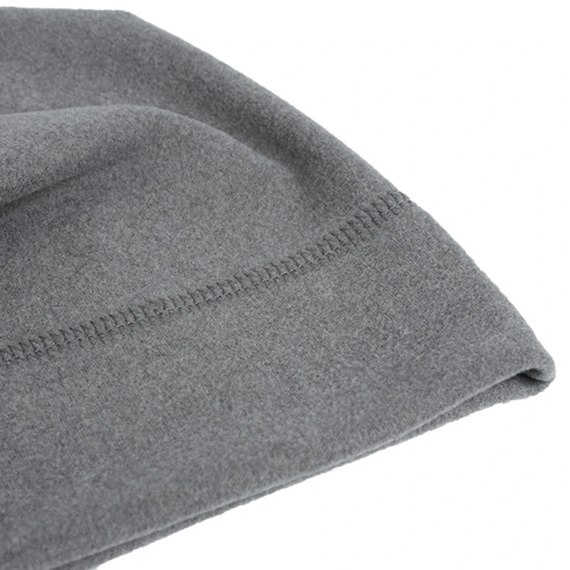 

652F Polar Fleece Hat Teenagers Beanie Hat Unisex Warm Hat Head Wear Cozy Windproof Caps Comfortable Head Protective Hat