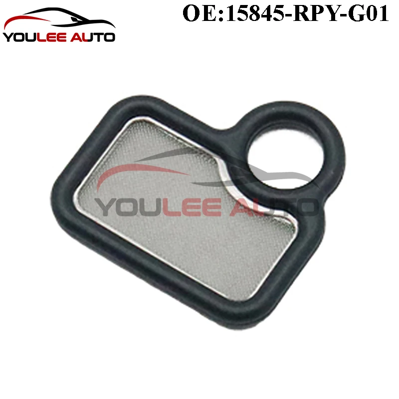 

New 15845-RPY-G01 15845RPYG01 VTEC Gasket Cylinder Head Solenoid Spool Valve Filter For Honda Auto Parts