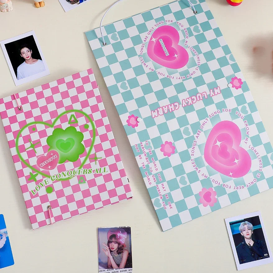 A5 Binder Kpop Idol Pictures Storage Book Card Holder Chasing Stars Photo  Album