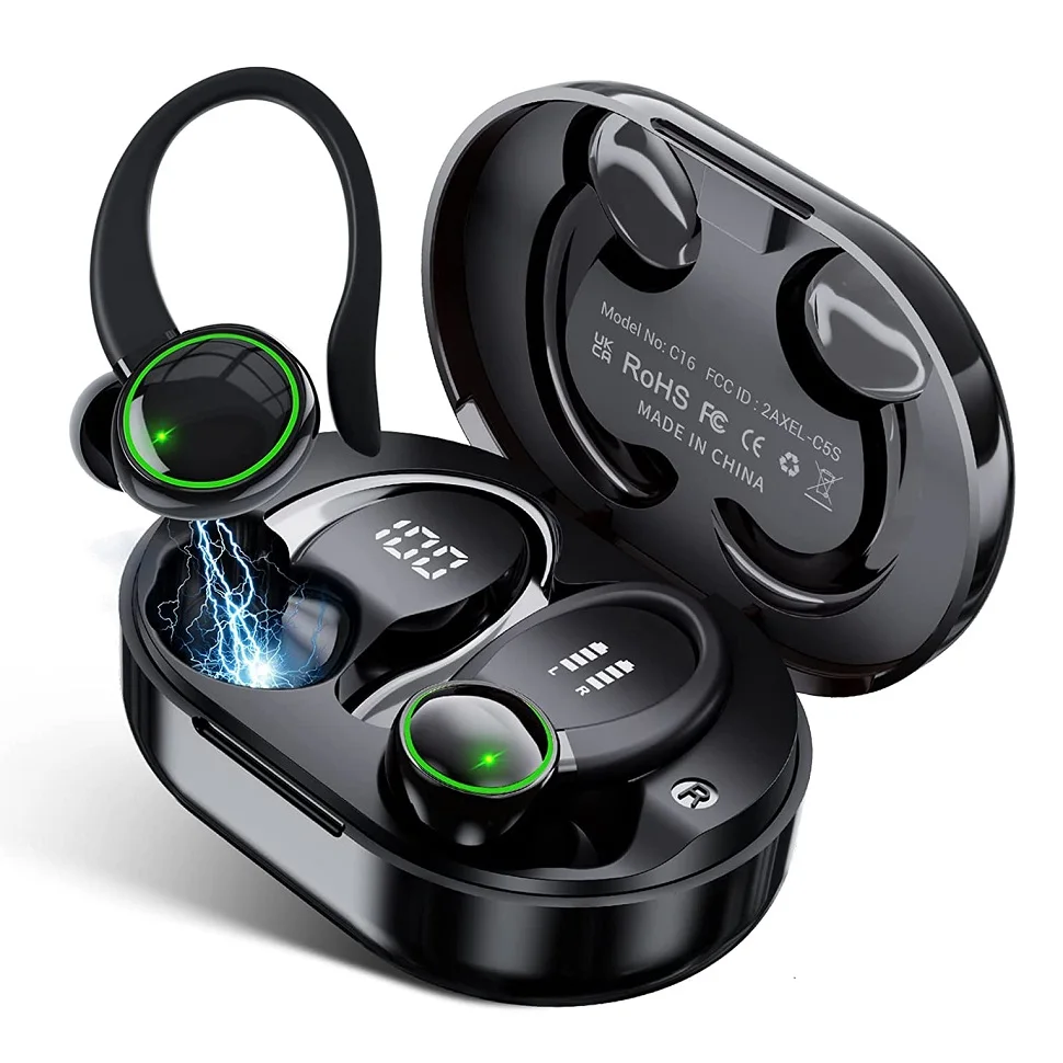 Auriculares inalámbricos para juegos, audífonos originales con Bluetooth  5,3, TWS, micrófono, Mini auriculares deportivos para CB y JBL C01 -  AliExpress