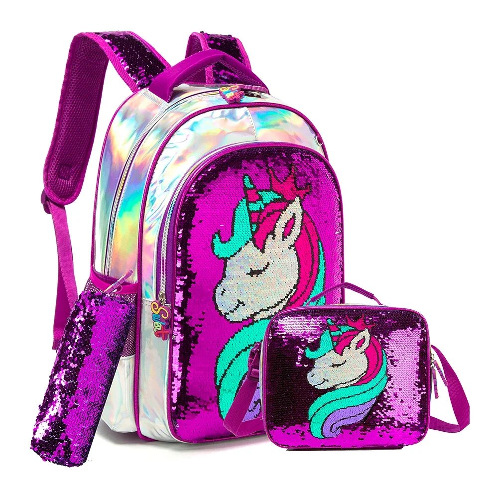 Nuovo zaino unicorno per ragazze cartone animato rosa principessa borse da  scuola bambini cartelle scuola materna Bookbag Mochila Infantil Escolar -  AliExpress