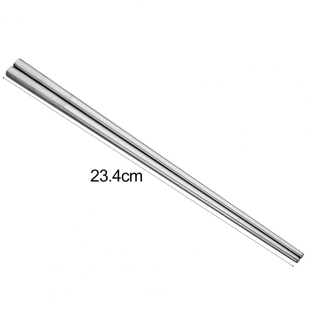 1 Pair Durable Dinner Chopsticks Smooth Surface Family Chopsticks Anti