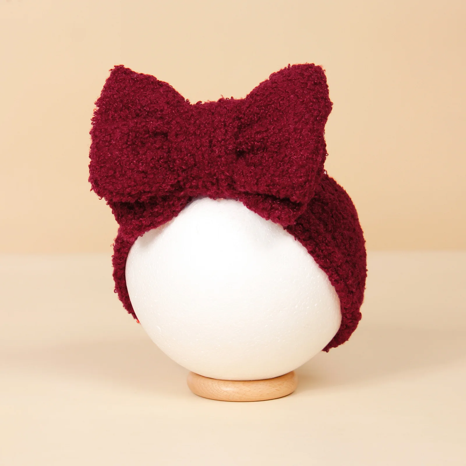 Fascine Per Capelli Bambine - 2 Pezzi Turbantini Morbidi Con Fiocco - Verde E Rosso - Foto 10