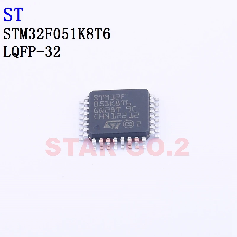 

5PCSx STM32F051K8T6 LQFP-32 ST Microcontroller