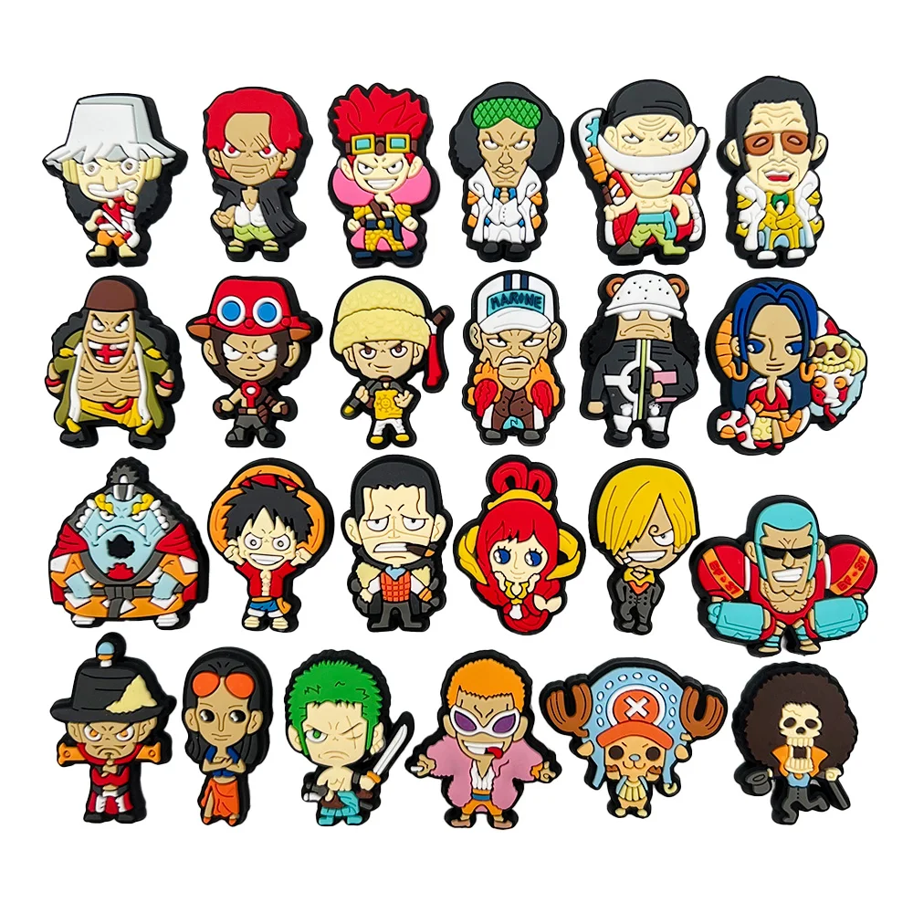 Popular cartoon characters Shoe Charms DIY Shoe Buckle Accessories PVC Decorations X-mas Girl Kids Gifts 36Pcs/Set shoe charms shoe decorations