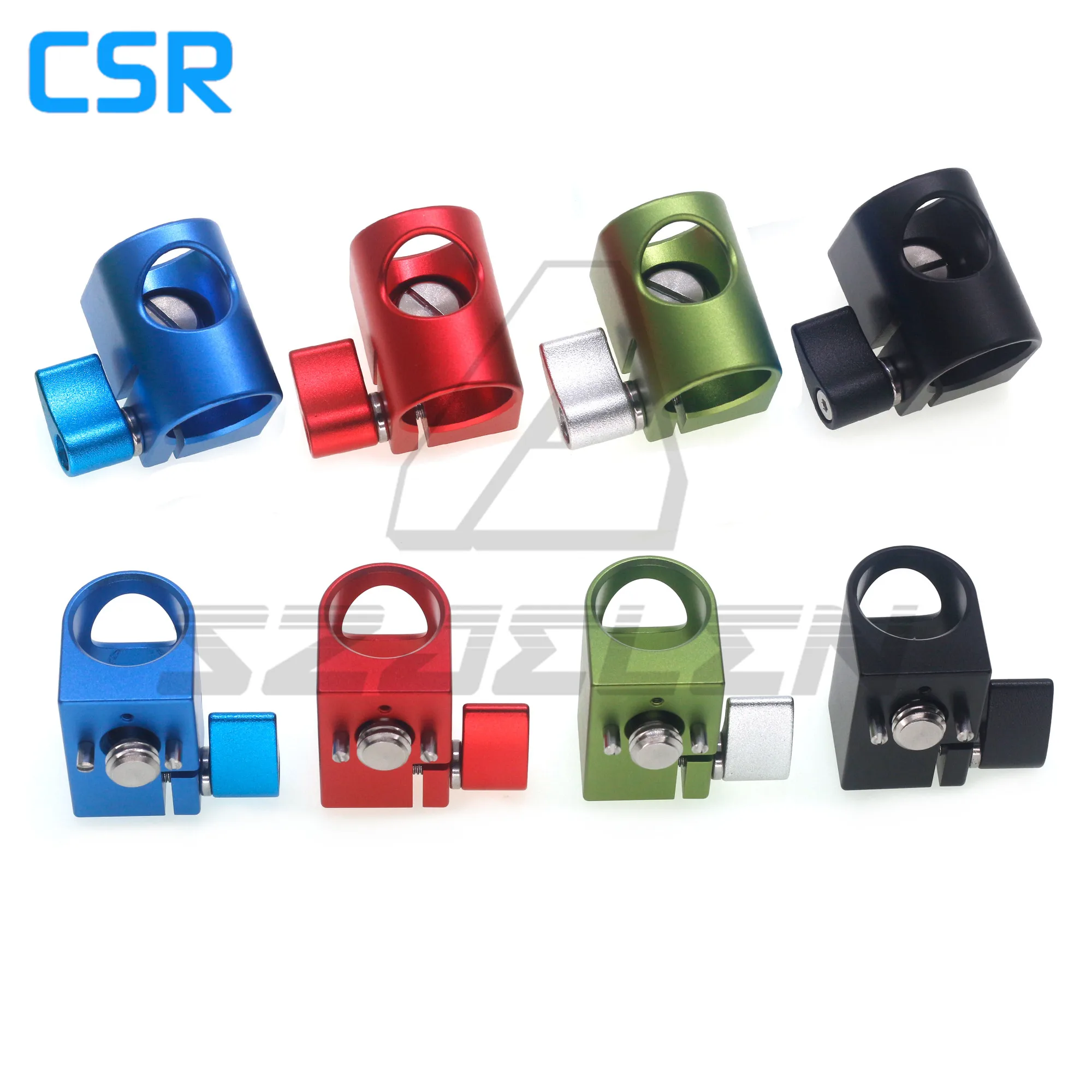 Sistema Di Montaggio Su Binario Per Fotocamera Da 19Mm Con Viti Filettate Da 3/8 "Per Morsetti Per Guida Motore Wireless Per Fotocamera Arri/Red/Canon