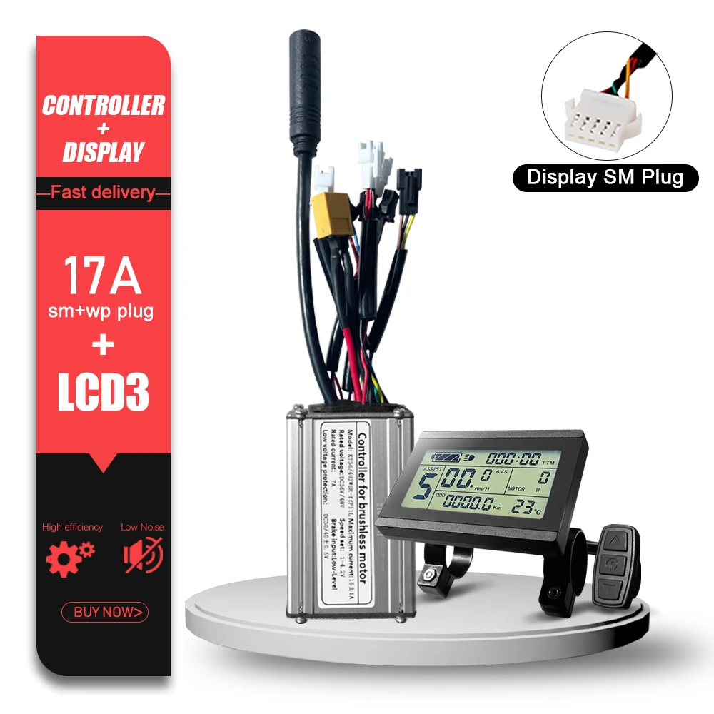 Centralina 17A Display LCD3