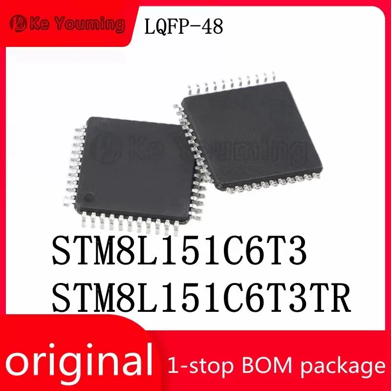 

Integrated circuit (IC) embedded microcontroller, electronic components, stm8l151c6t3 stm8l151c6t3tr 48-lqfp