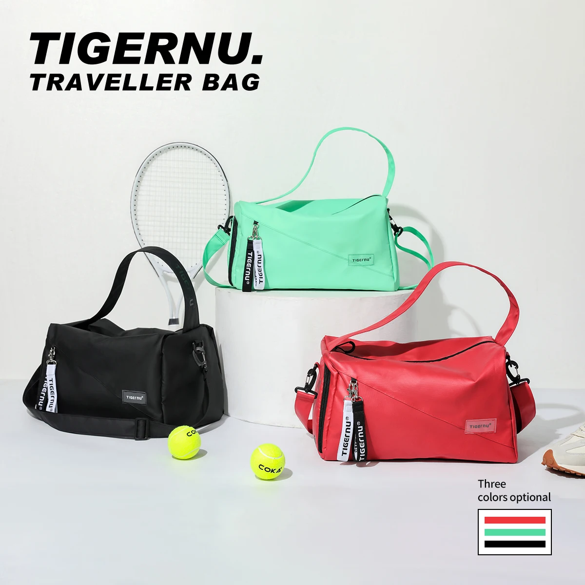 Tigernu Women Bags Travel Bags For Women Handbag Lightweight Sport Bags Female Duffle Bag Girls Crossbody Bag Men Shoulder Bag - 2