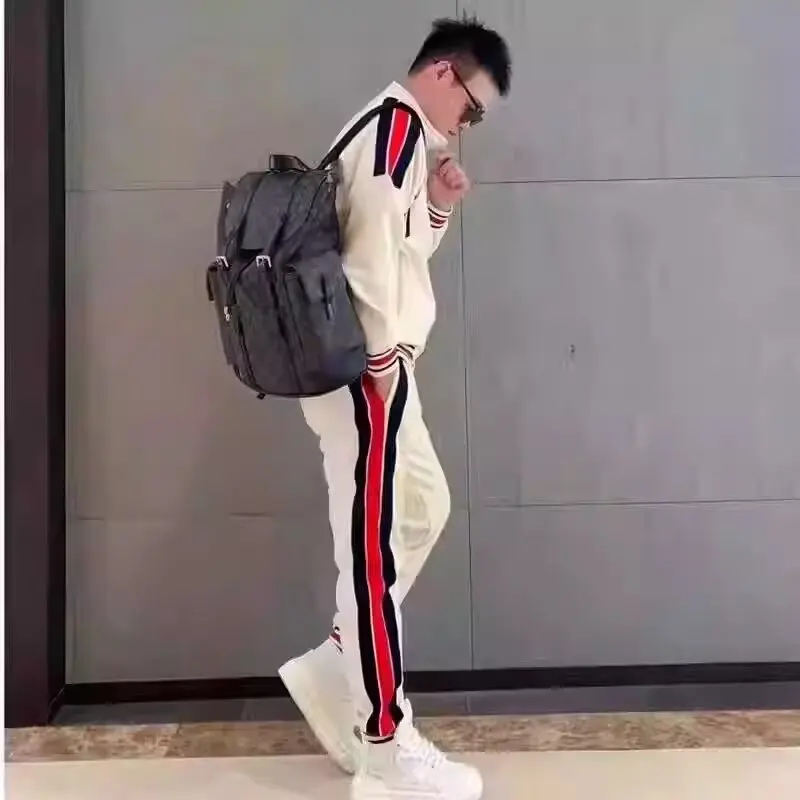 البلوز رجل ملابس الخريف الشتاء سترة Sweatpants Swe...