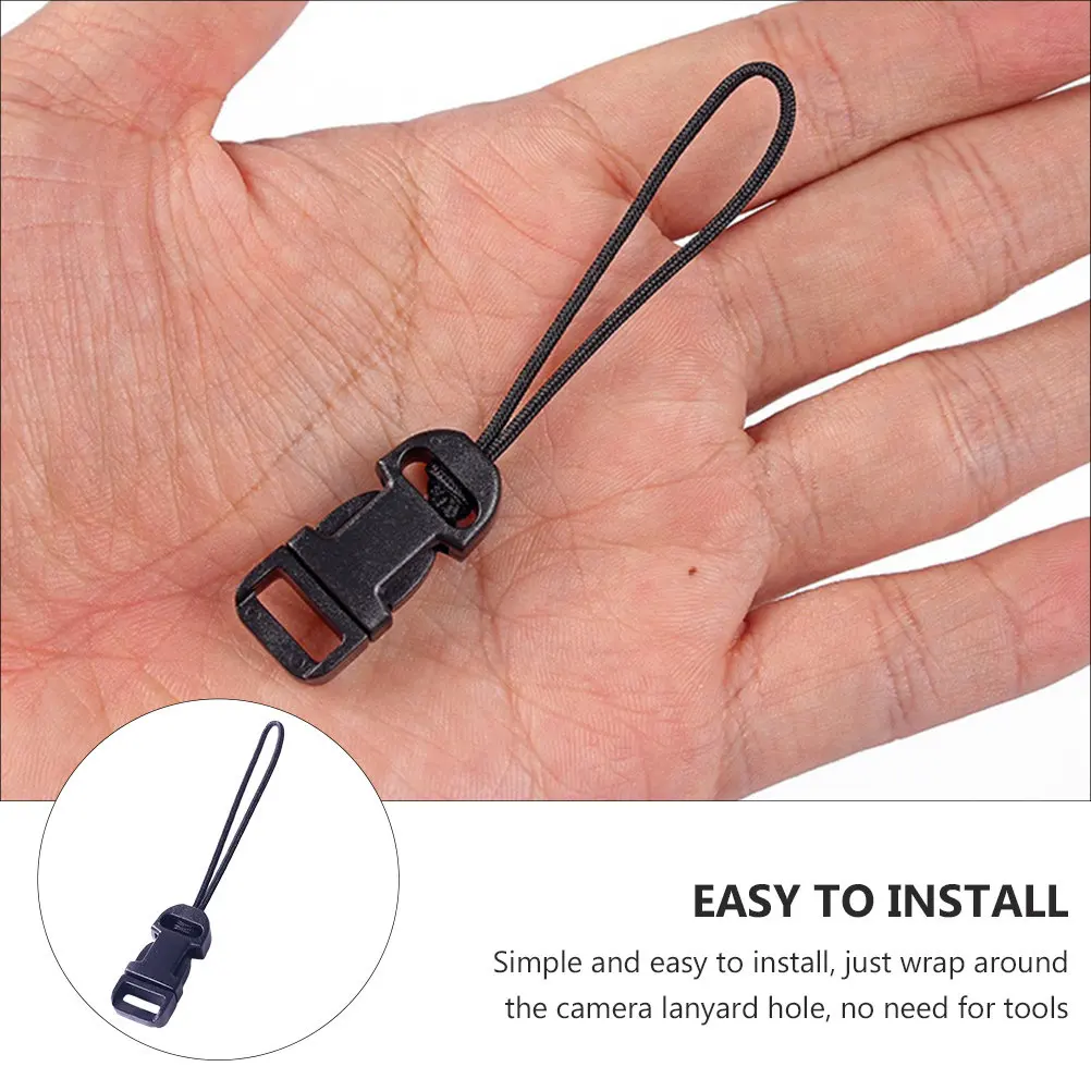 10Pcs Qd 루프 카메라 스트랩 퀵 연결 어댑터 - Dslr 미러리스 카메라 액세서리용 퀵 분리 장치 스트랩 미니 Qd