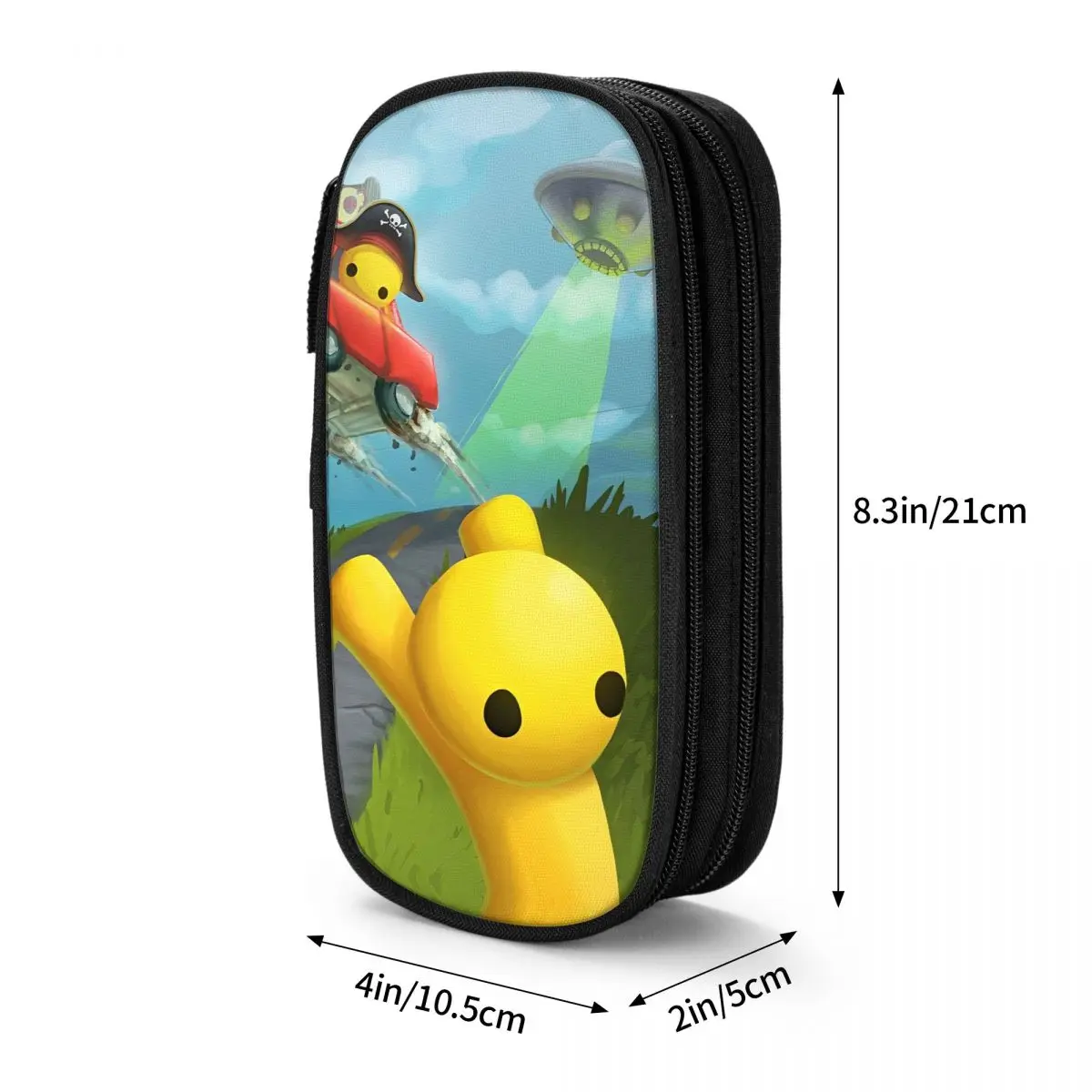 Fun Wobbly Life Gaming Funny Pencil Cases Hot Games Pencil Pouch Pen for Student Large Storage Bags Students School Gifts