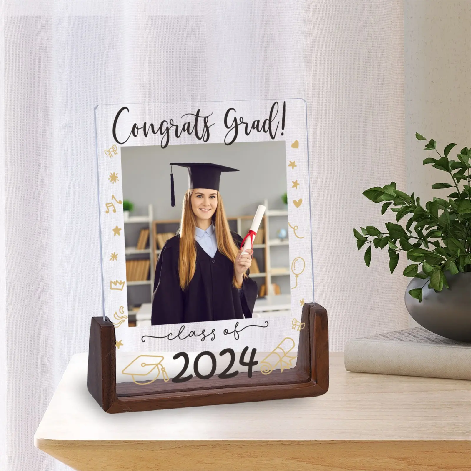 Custom Class of 2024 Graduate Picture Frame 1 | Custom Class of 2024 Graduate Picture Frame 1