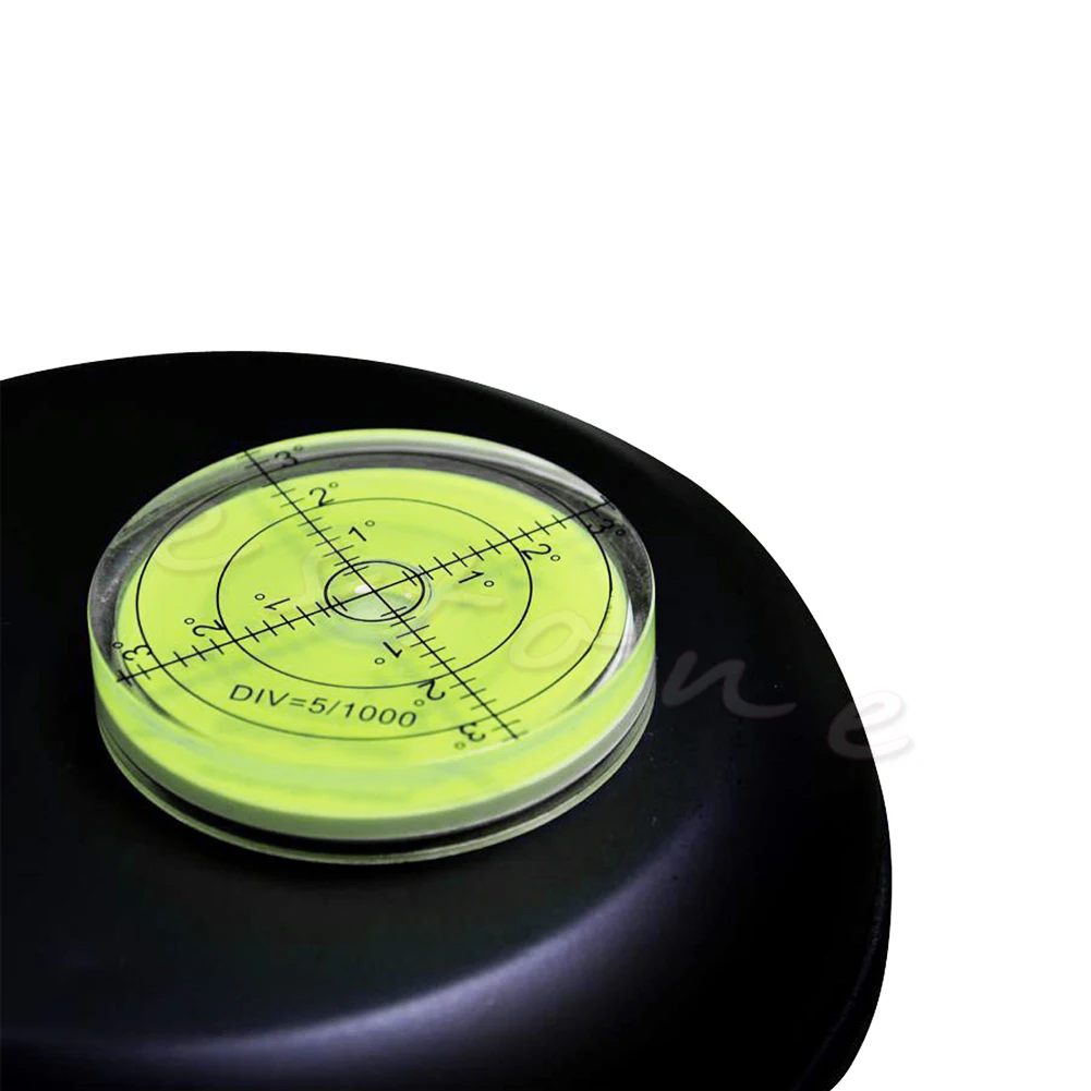 

60mmx12mm PMMA Bubble Degree Mark Surface Level Round For Measuring Tool
