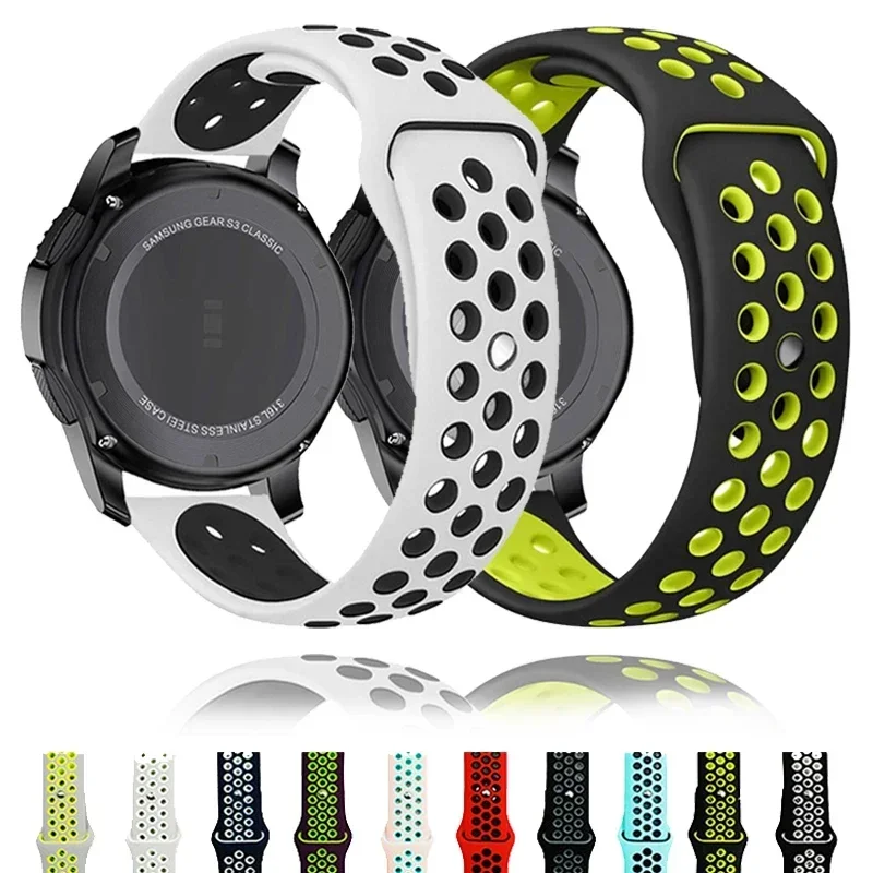 Versatile 22mm Silicone Watch Band - Premium Strap