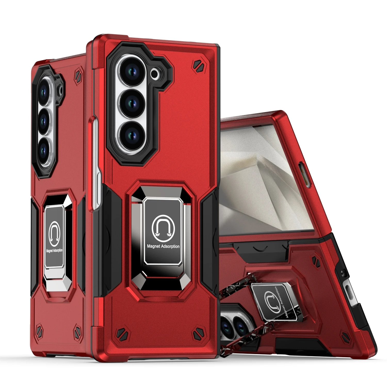 Robuste Handyhülle Für Samsung Galaxy Z Fold Mit Magnetständer_voghion.com