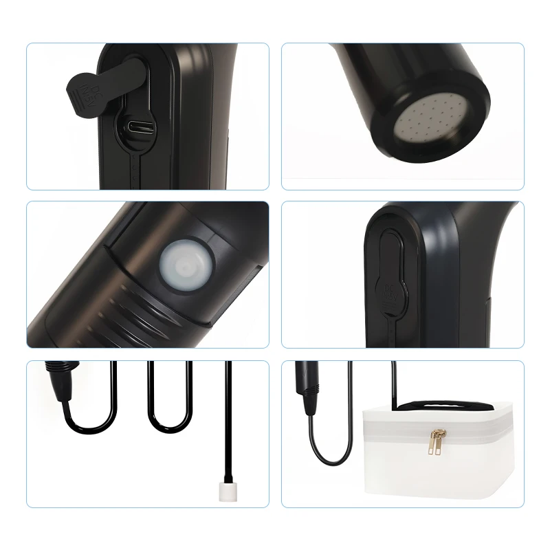 Portable washbasin for travel ladies/men personal hygiene rechargeable electric washbasin, used for toilet handheld washbasin no