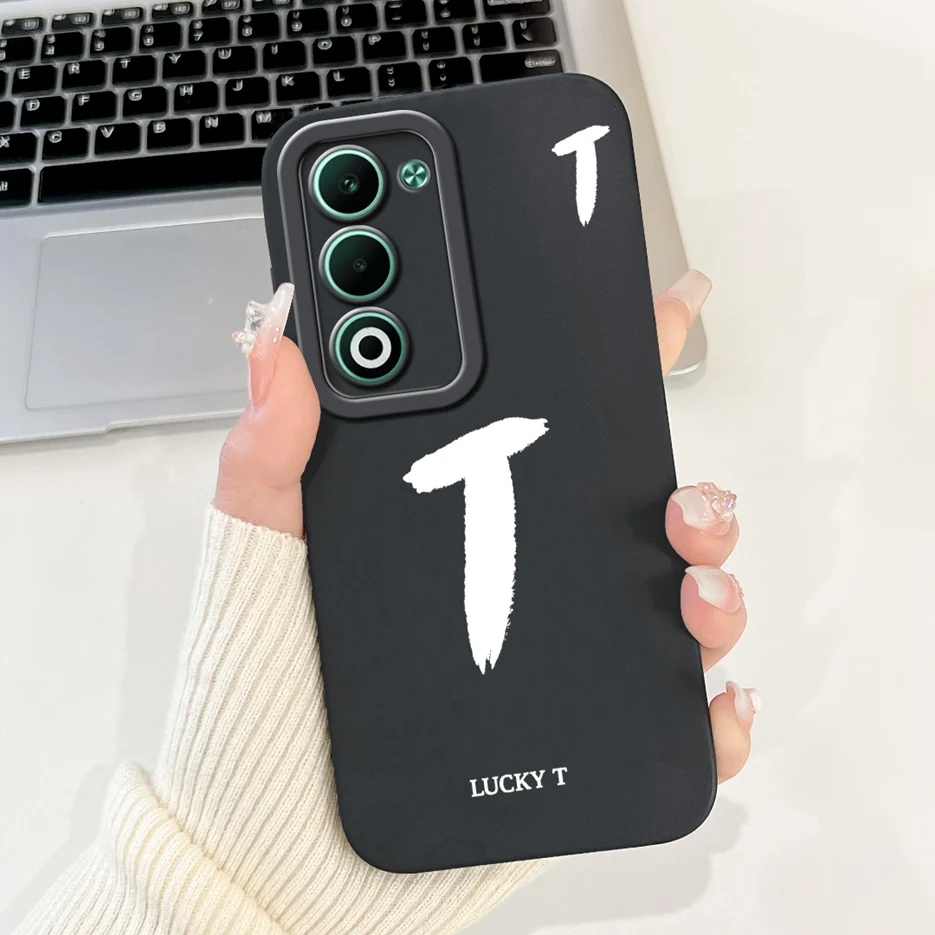 Lucky Letters Shockproof Phone Case - Soft Protective Cover