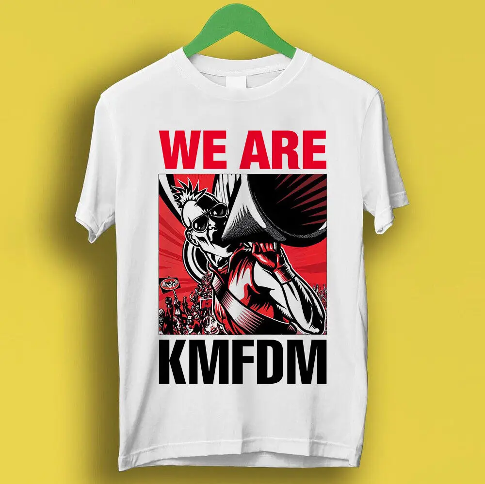 Kmfdm мы Kmfdm промышленные передние 242 Die Krupps Mdfmk Ebm футболки P561 Kmfdm мы Kmfdm промышленные передние 242 Die Krupps Mdfmk Ebm футболки P561