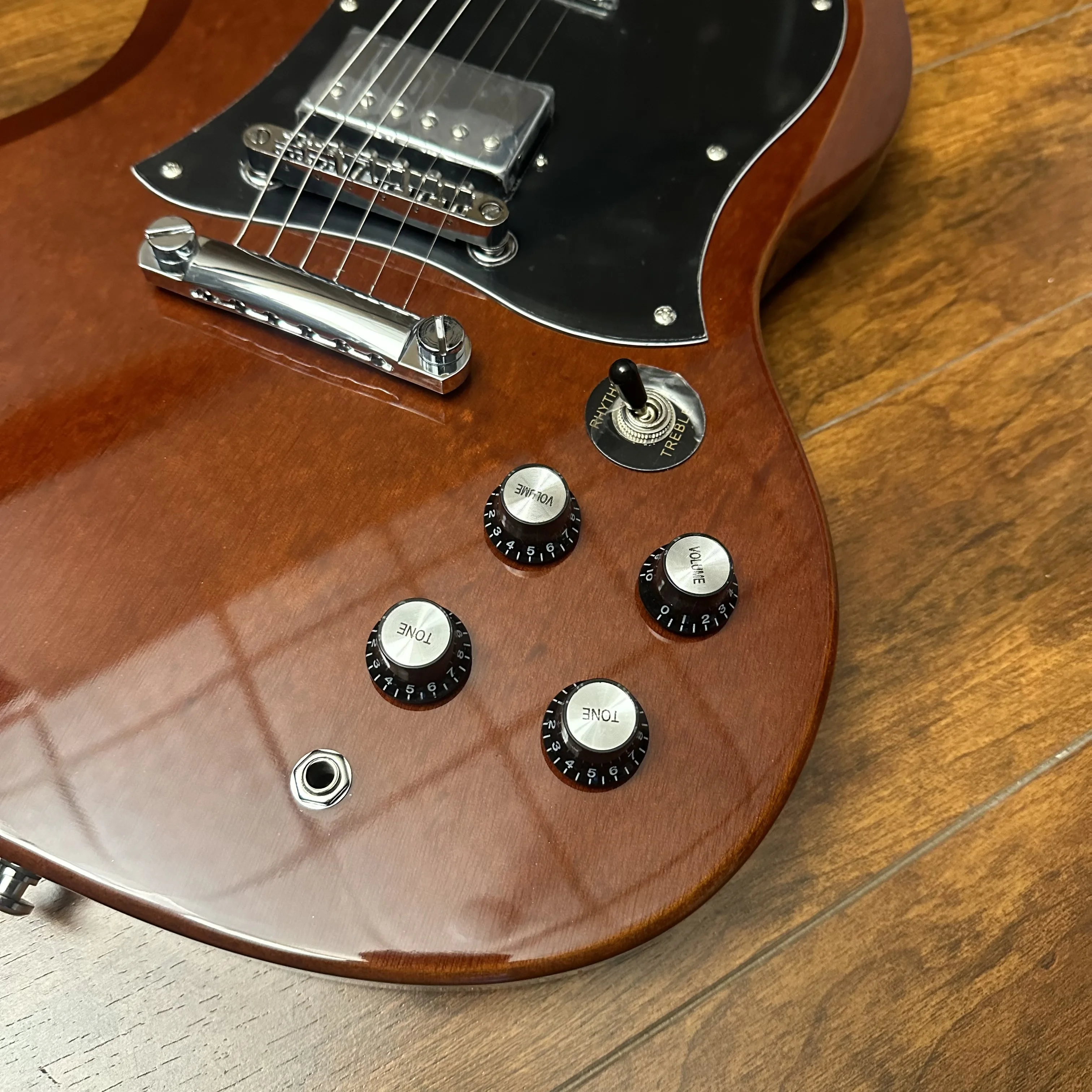 Factory SG Model G400 Brown 6 Stings Electric Guitar