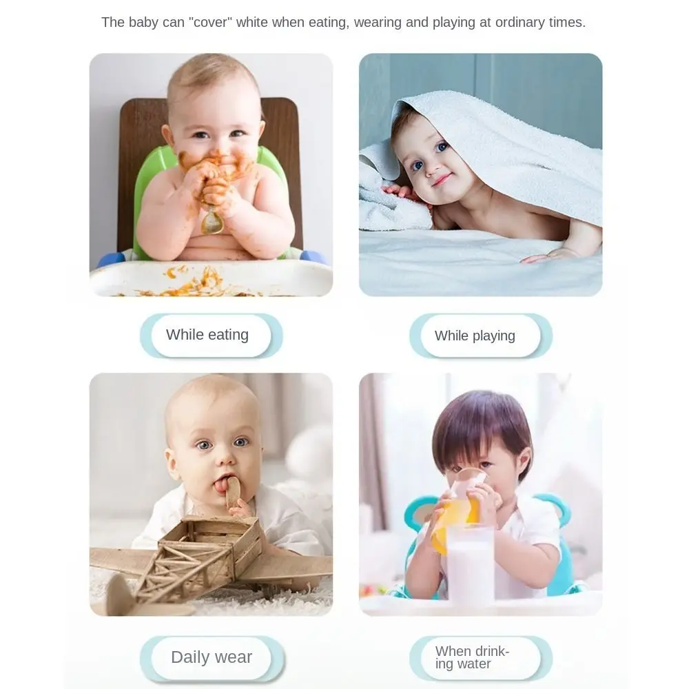 Anti-dirty Baby Feeding Bib Waterproof Princess Dress Style Sleeveless Bibs Rabbit Cartoon Baby Saliva Cloths Infant Toddler