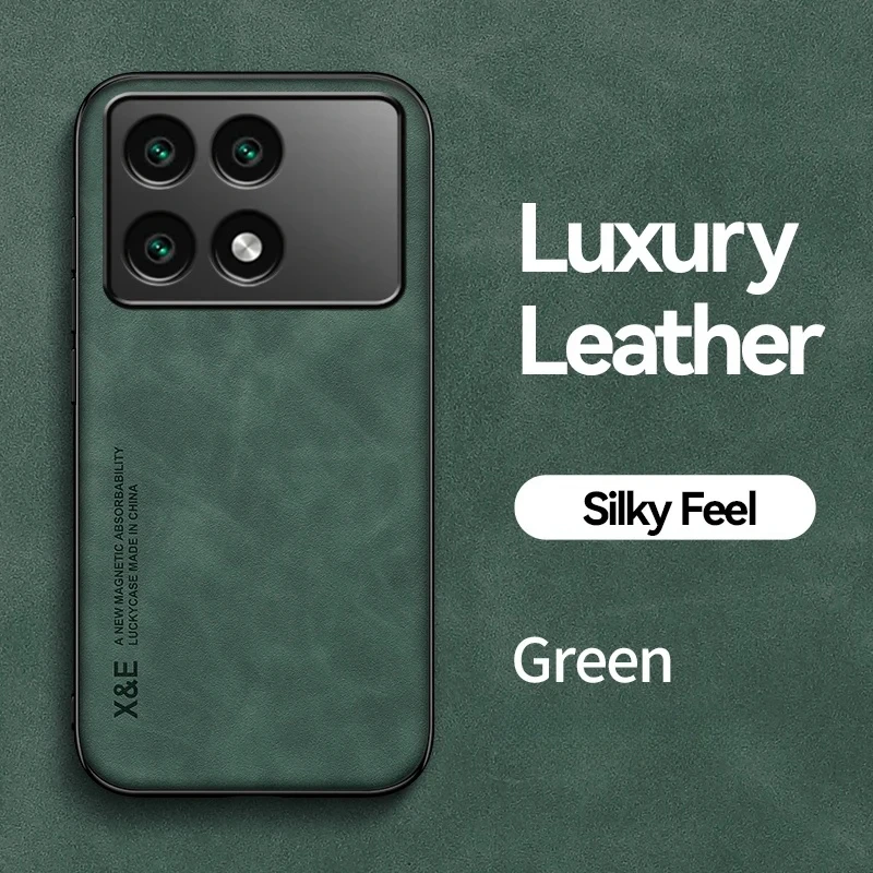 حافظة لهاتف Xiaomi Poco F6 Pro 5G حافظة مغناطيسية...