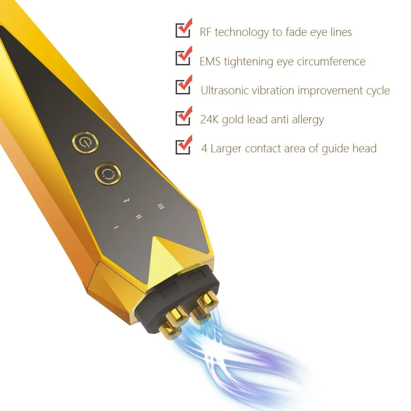 Multi-RF Radio Frequency Wrinkle & Anti Ageing Skin Tightening Device Dark Circles For Eye Face Neck Hands Toning Wrinkle Remova 3