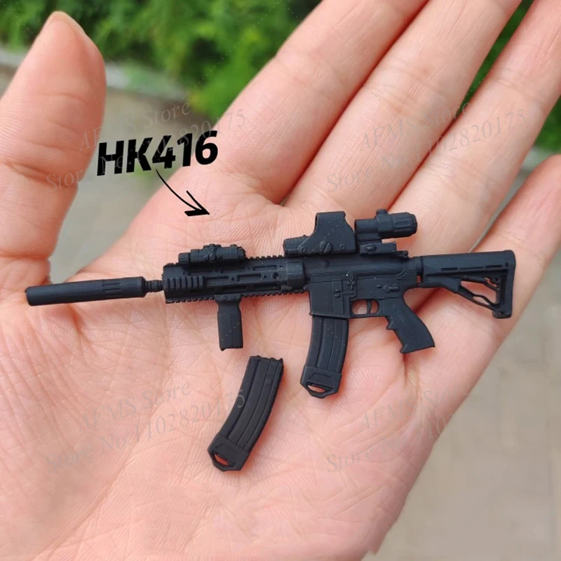 1/6 Skala M4 Sturmgewehr Kunststoff Gun Moll Soldat Automatische Gewehr Waffe Moll Für 12
