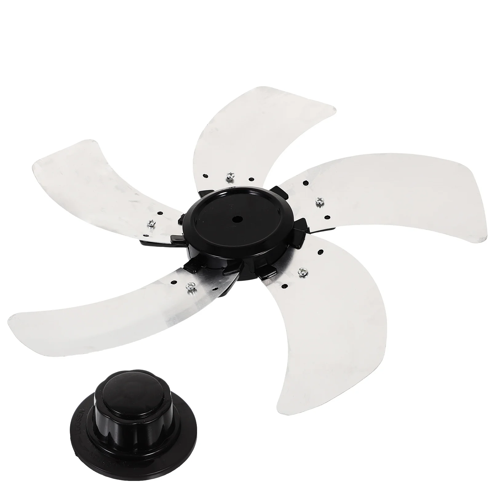 

Plastic Fan Blades Electric Fan Leaves Nut Cover Pedestal Fan Blades Floor Fan Table Fanner Replacement 16 Inch Table Fan