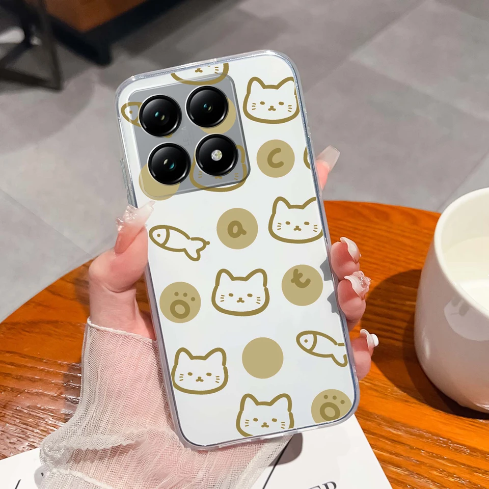 Transparent Shockproof Duck Bow Phone Case - Durable High-Quality Simple Shell