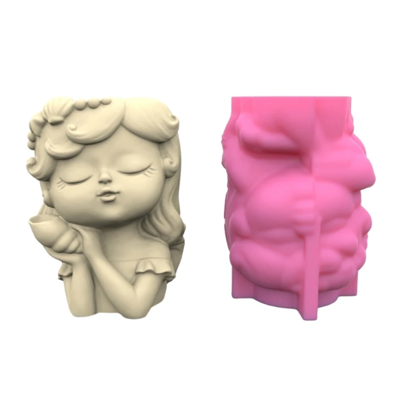 

Силиконовая форма для сочных растений, цветочный горшок, форма для литья из эпоксидной смолы, подсвечник