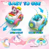 2.4G RC Unicorn Car Light Music Toy Cartoon Unicorn Christmas Gifts Remote Control Rainbow Vehicle Children Present AC231 3