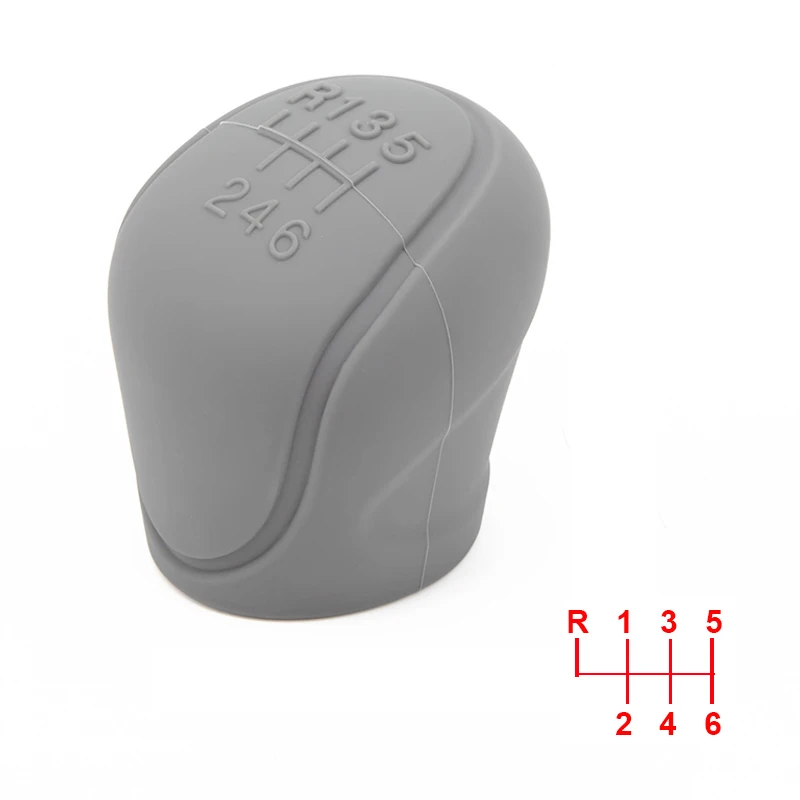 Silicone Non-Slip Gear Shift Knob Cover - Protective Car Interior Accessory