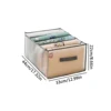 Bed Sheets Bedding Clothes Wardrobe Sorting And Storage Box 4