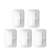 10PCS Wound Care Gauze Pads First Aid cotton pads Non-woven Adhesive Wound Dressing Gauze Band first Aid Bandage 7x6cm 2