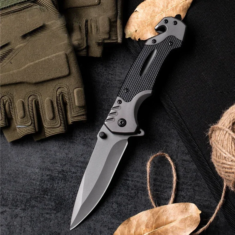 

Tactical Folding Knife, Self Defense Survival Pocket Knives, EDC For Men, Multitool, Hunting Weapon, Outdoor Camping, Hand Tools