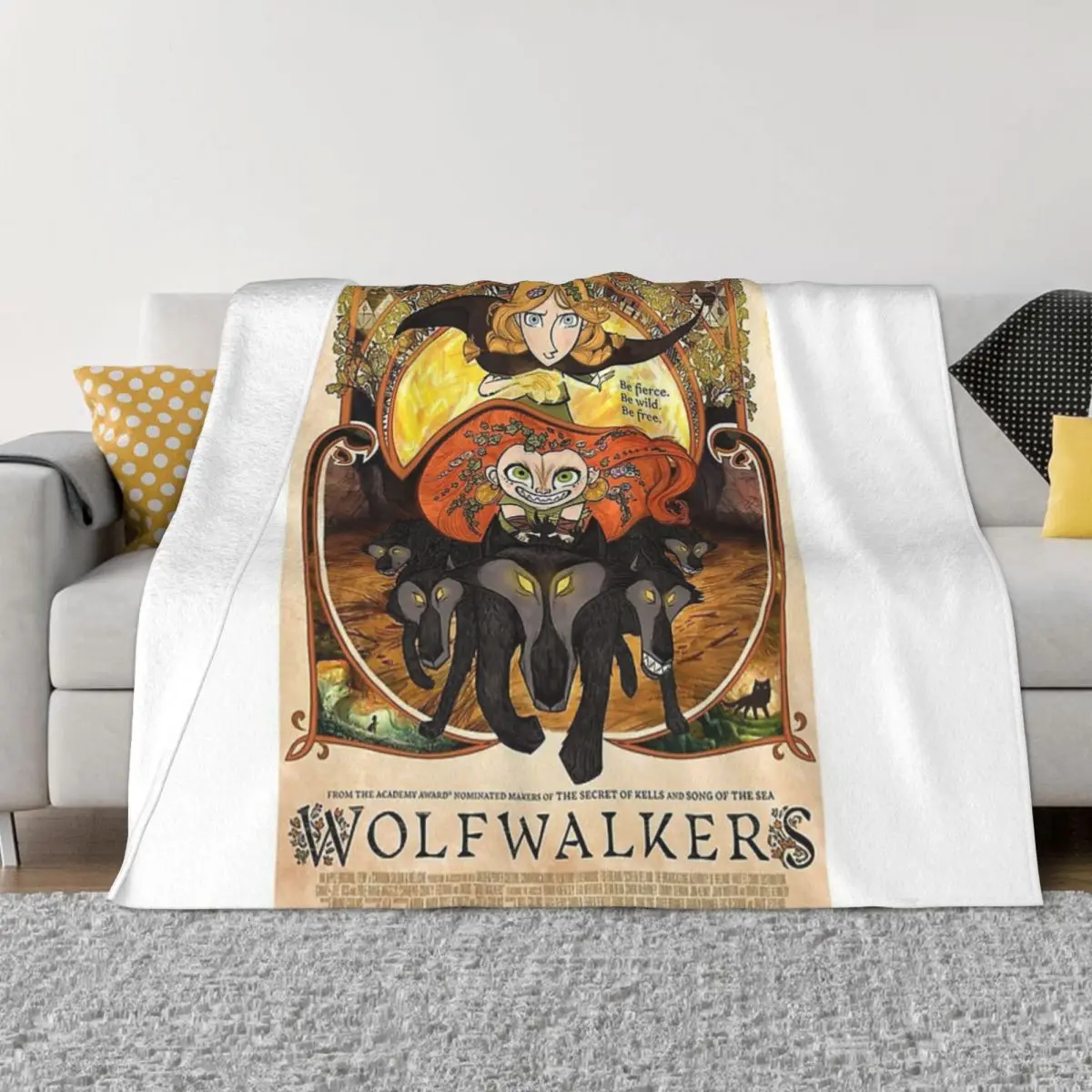 Wolfwalker 3 A Coperta In Micro Pile Ultra-Morbida