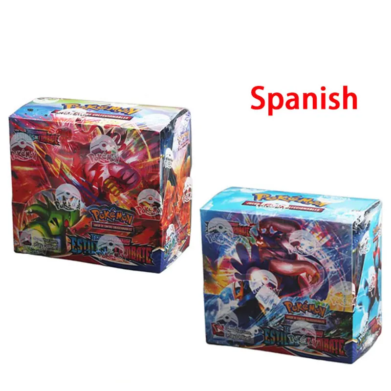 new-spanish-pokemon-cards-random-card-animation-characters-collection